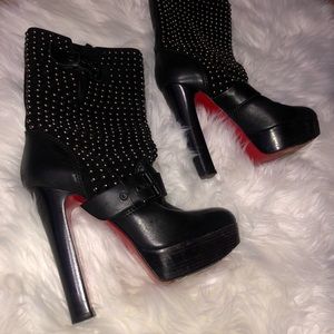 Authentic Christian Louboutin Lether boots
